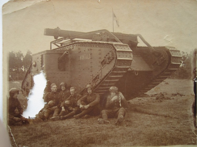 Raske tank Mark V &quot;Vahtula&quot; Männiku spordiplatsil 02.08.1931